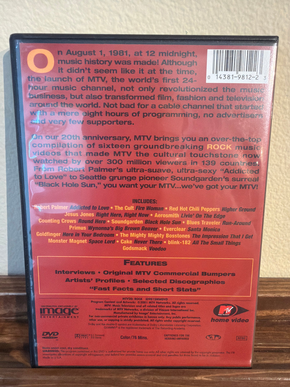 MTV 20 Rock (DVD)