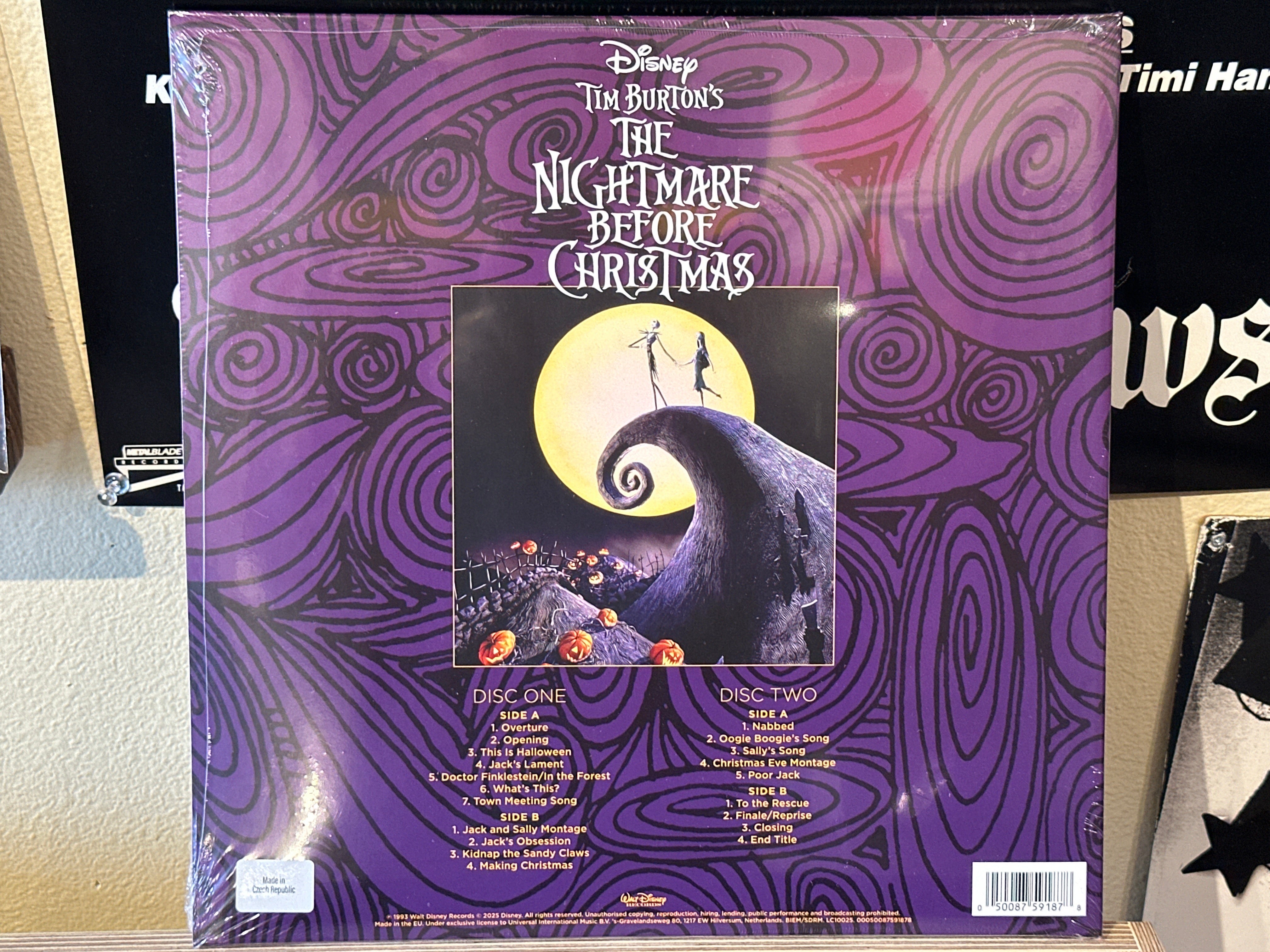 Danny Elfman - Tim Burton’s The Nightmare Before Christmas OST (glow in the dark) - Volver Records