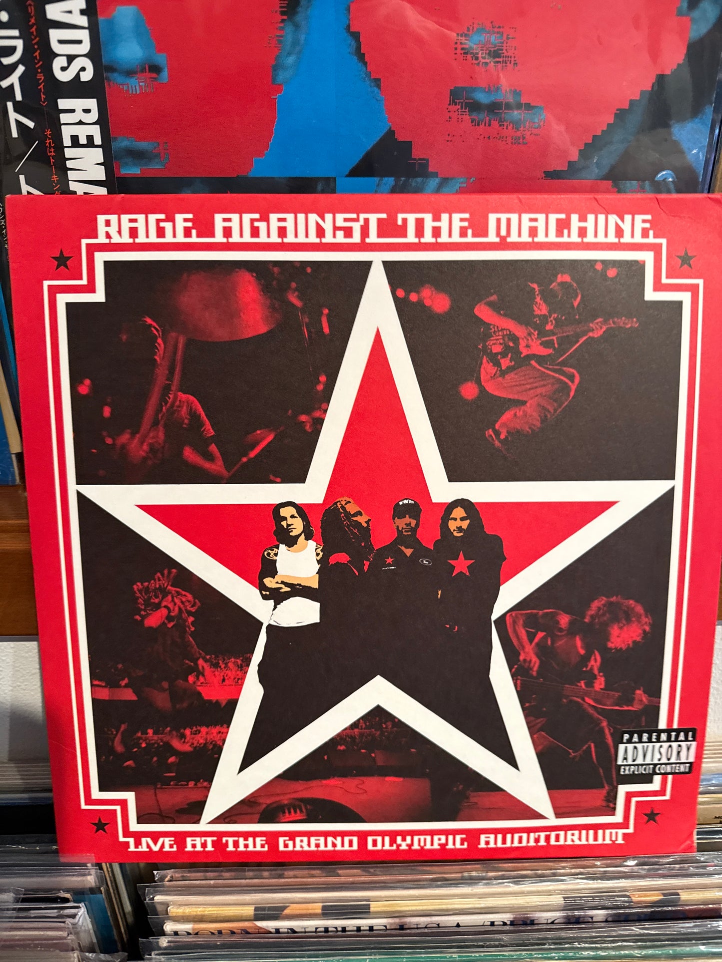 Rage Live at the Grand Olympic Auditorium Og Us Press with bent corners (not too bad tho was sealed before i opened - unplayed)
