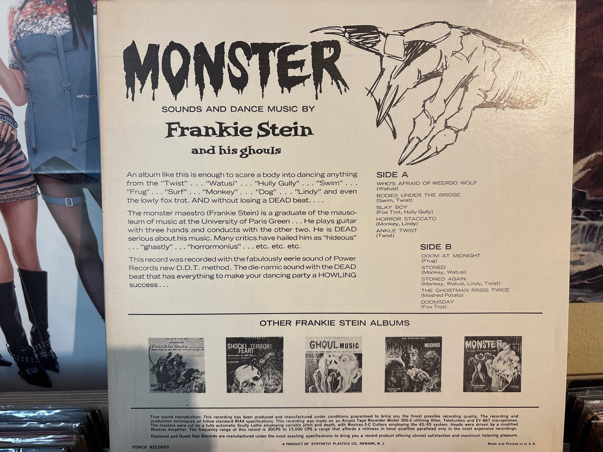 Frankie Stein And His Ghouls - Shock! Terror! Fear! - Volver Records