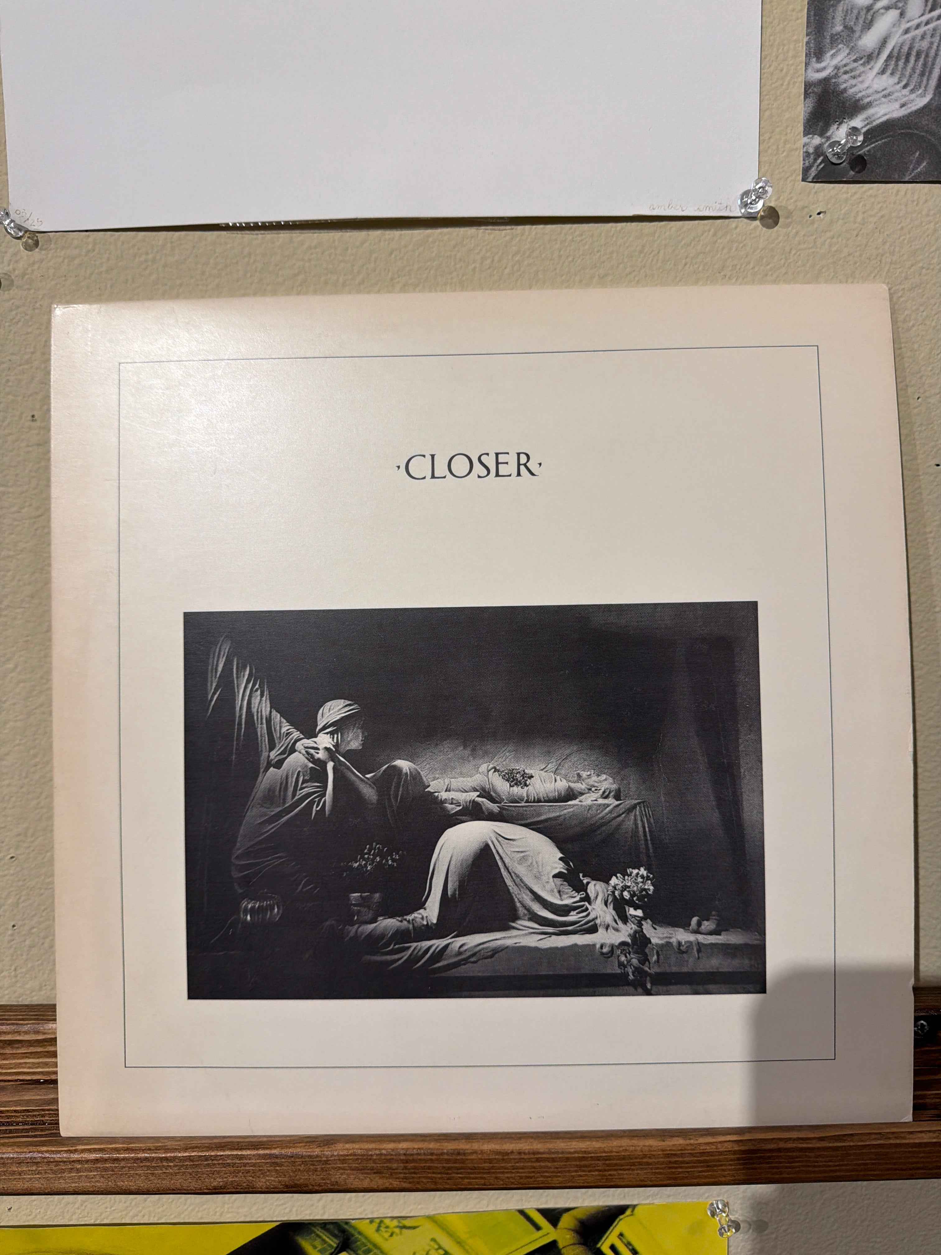 Joy Division - Closer (UK w/ Inner)
