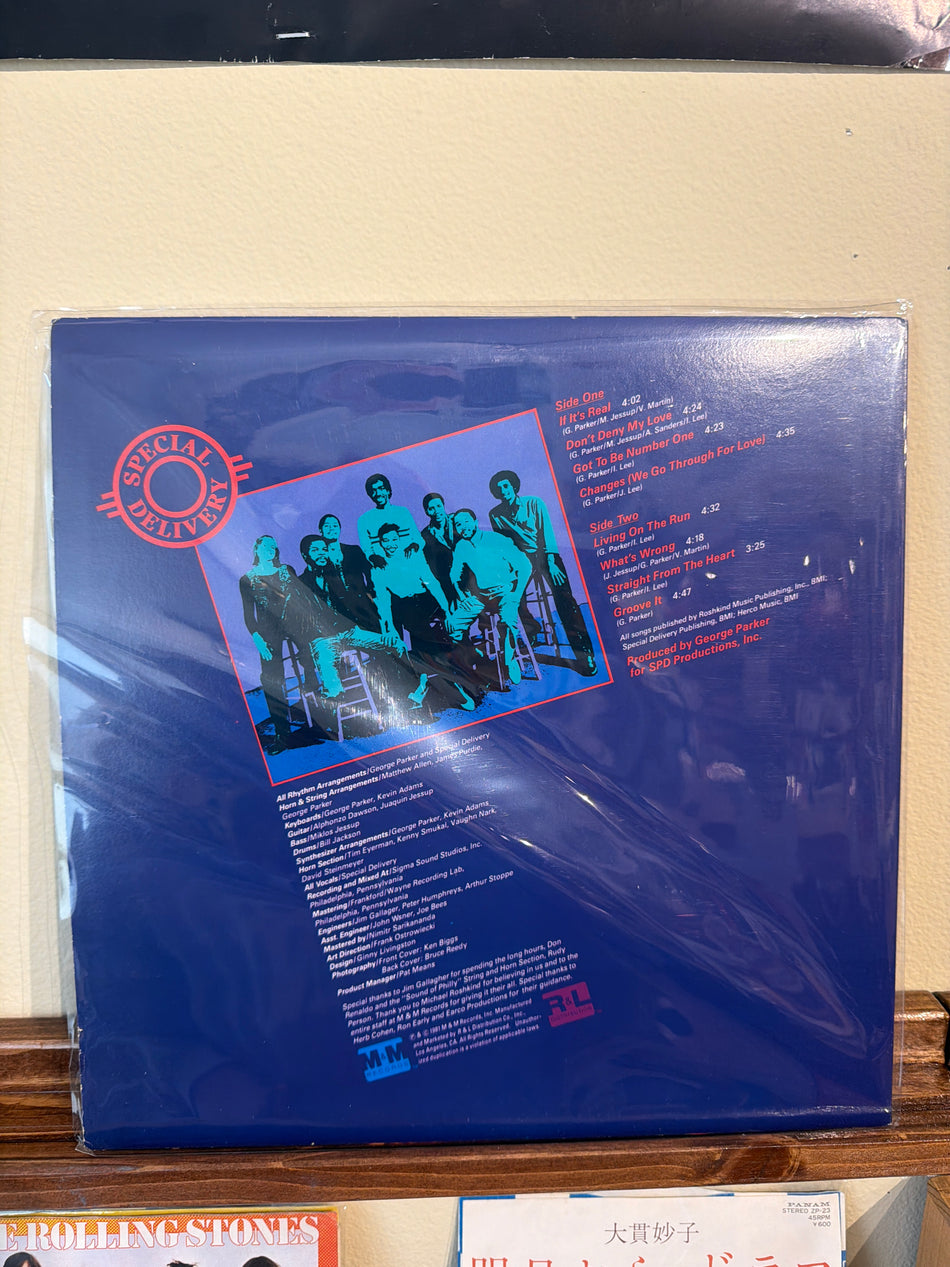 Special Delivery - Living on the Run (US Vinyl LP)