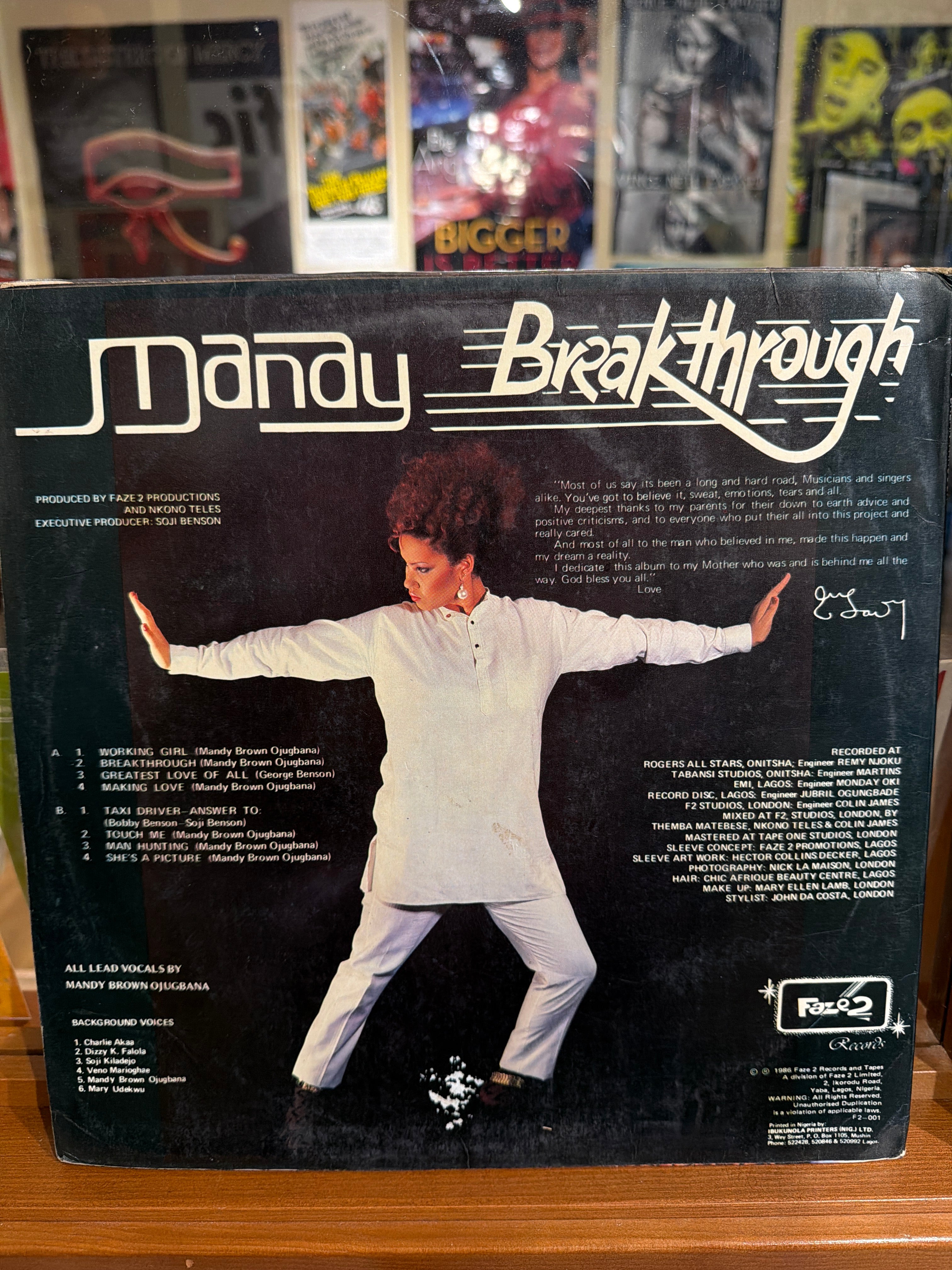 Mandy - Breakthrough - Volver Records