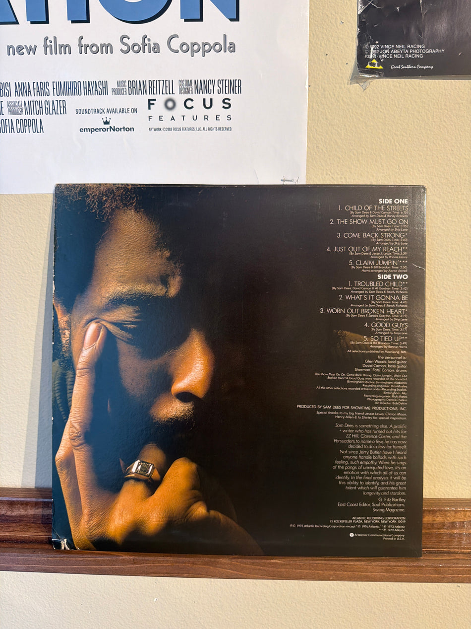 Sam Dees - The Show Must Go On (US Vinyl LP)