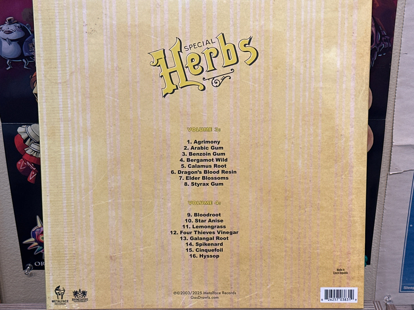Metal Fingers - Special Herbs Vols. 3 & 4