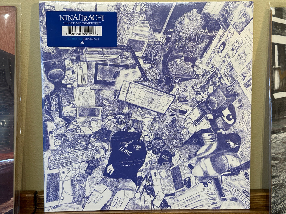 Ninajirachi - I Love My Computer (blue/white split vinyl)