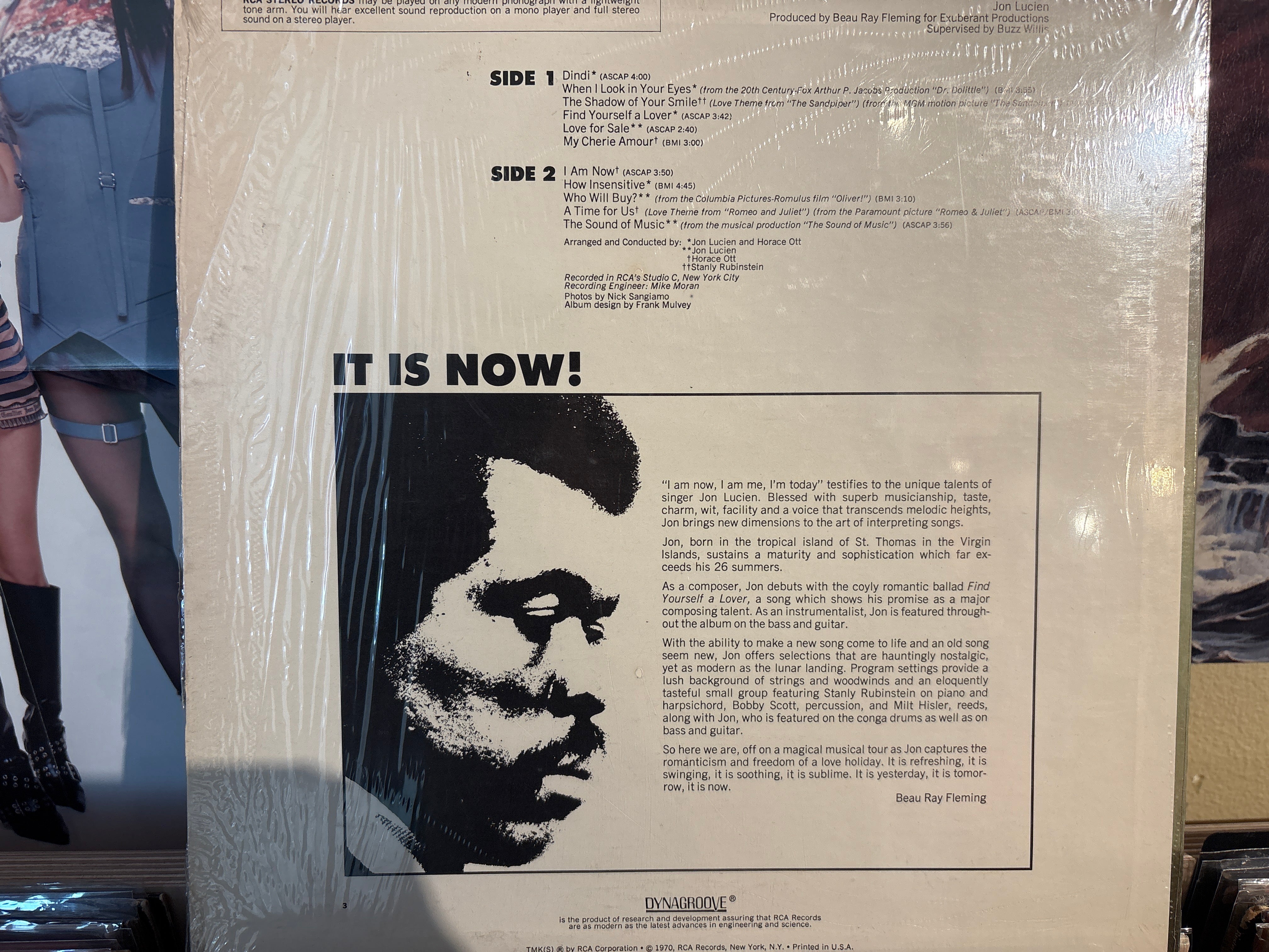 Jon Lucien - I Am Now - Volver Records