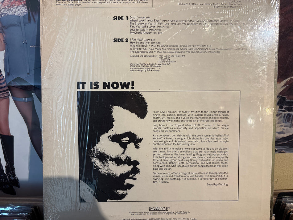 Jon Lucien - I Am Now - Volver Records