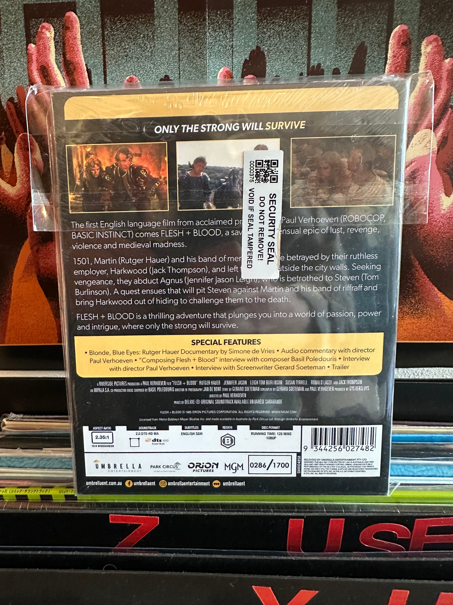 Flesh + Blood (Blu-ray)