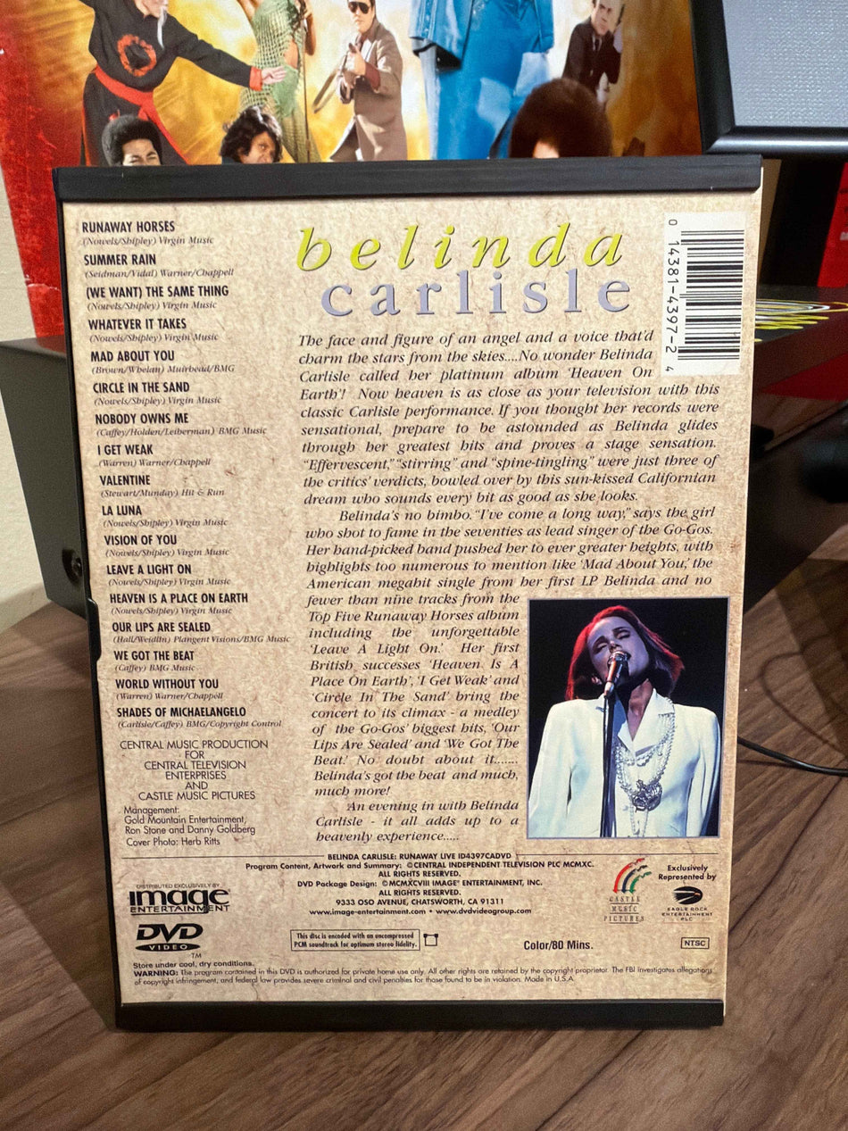 Belinda Carlisle - Runaway Live
