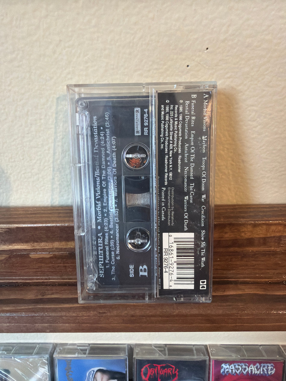 Sepultura - Morbid Visions/Bestial Devastation (Cass)