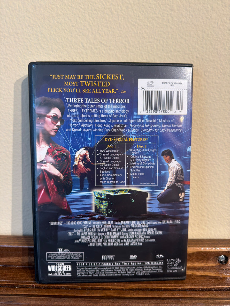3 Extremes (2 Disc DVD)