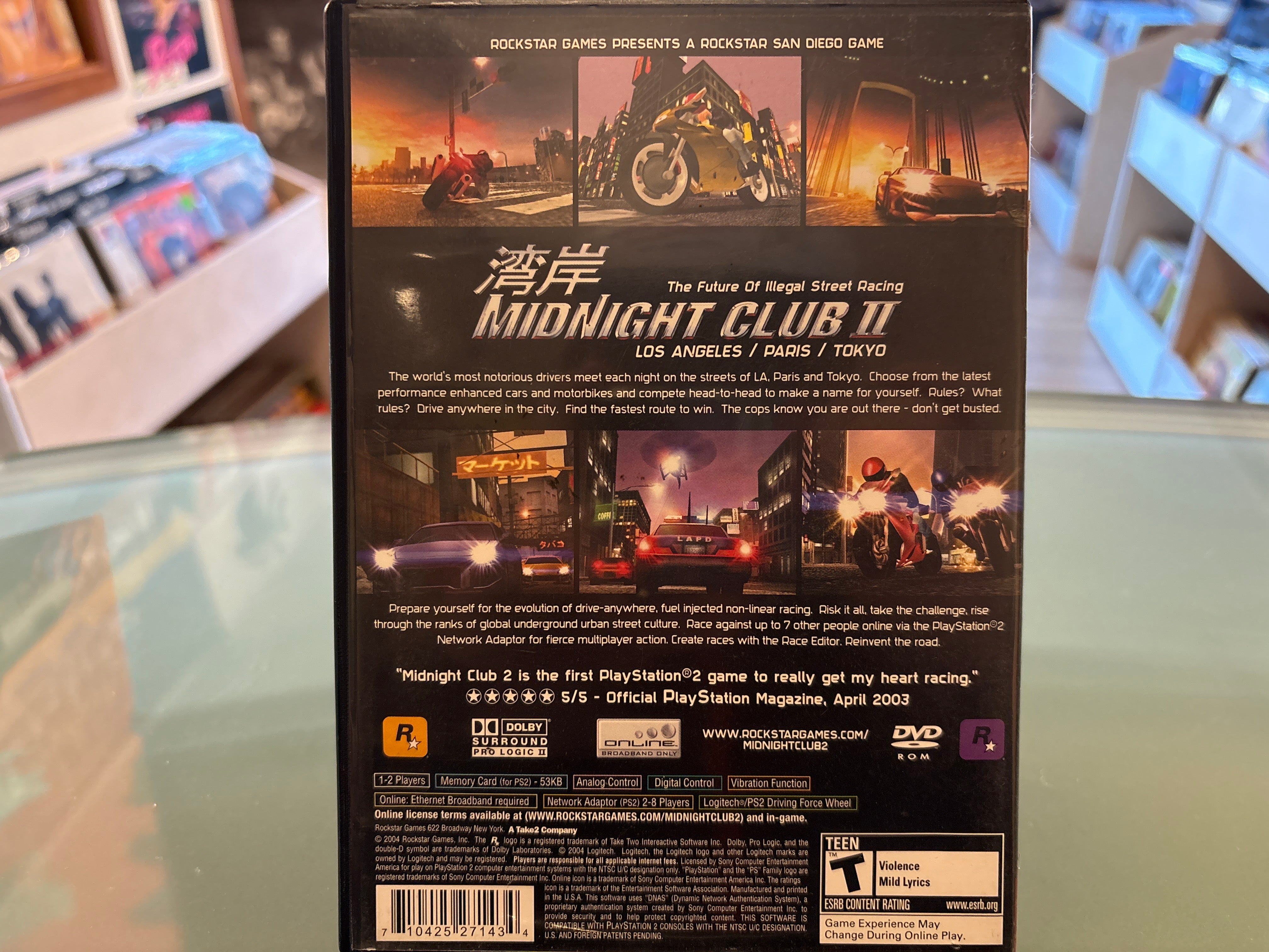 Midnight Club 2 (PS2) CIB - Volver Records