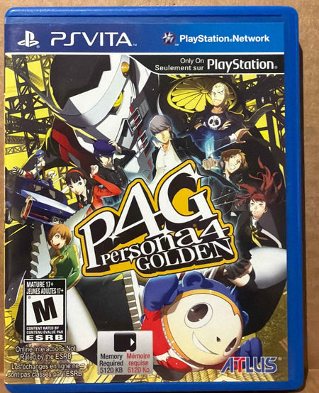 Persona 4 Golden PS Vita