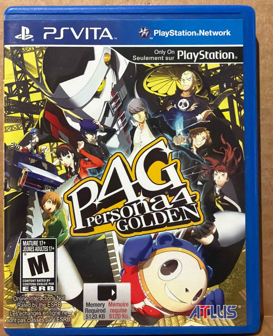 Persona 4 Golden PS Vita