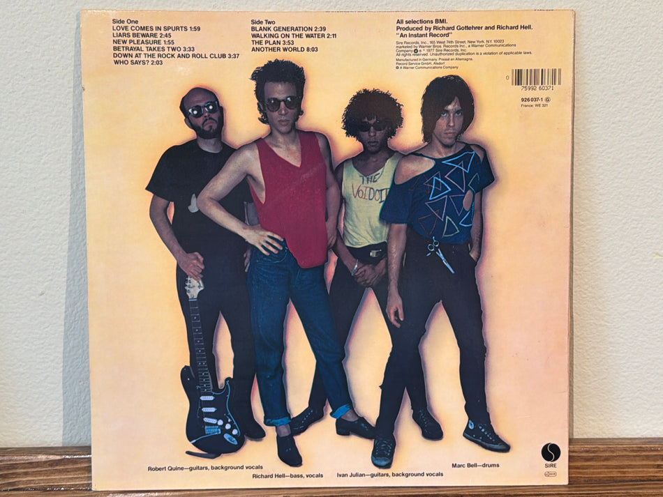 Richard Hell & The Voidoids - Blank Generation