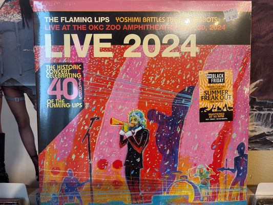 The Flaming Lips - Yoshimi Battles The Pink Robots Live At The OKC Zoo Amphitheater Aug. 30, 2024 (Record Store Day)