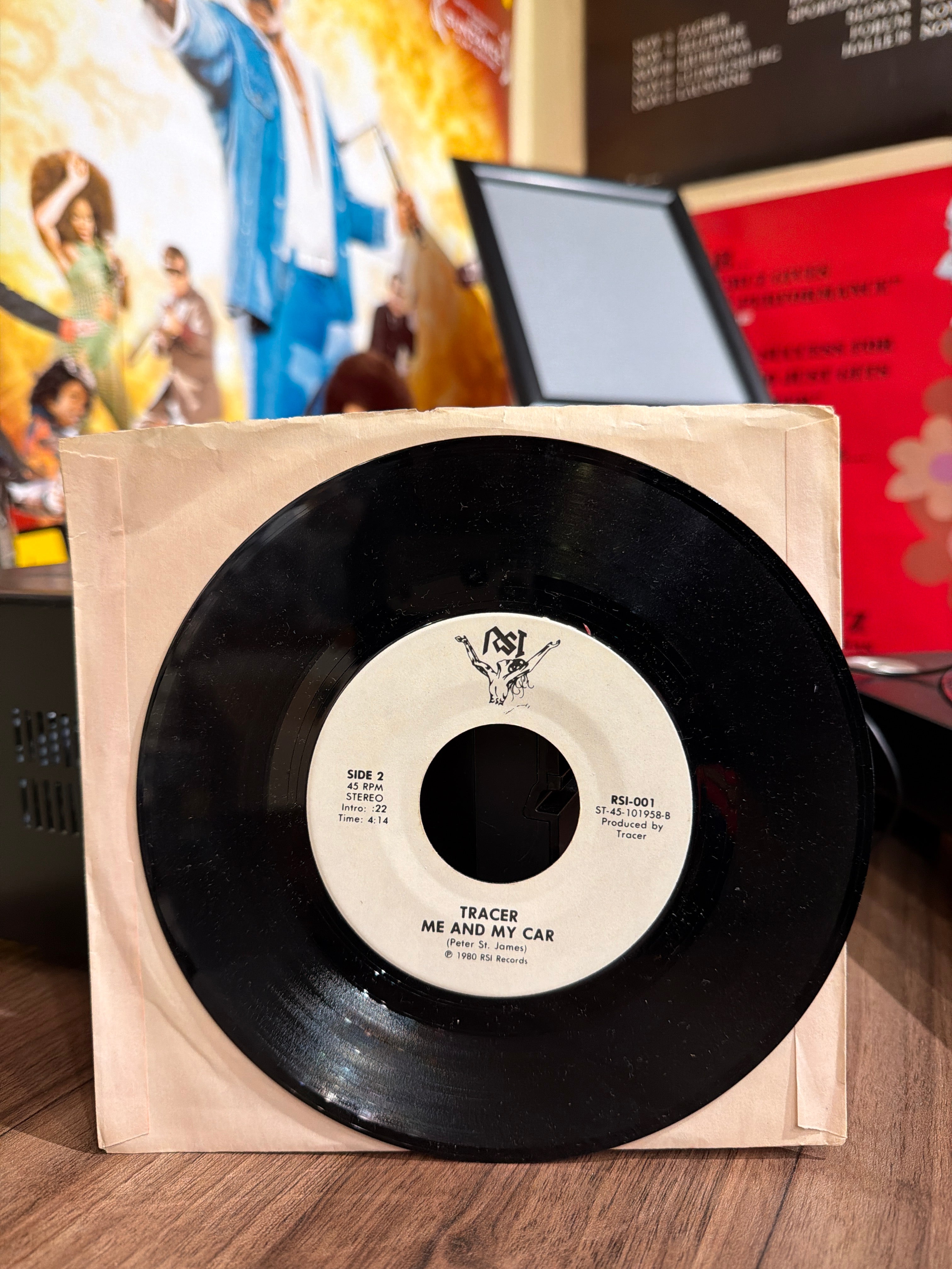 Tracer - Streets of Evil / Me and My Car - Volver Records