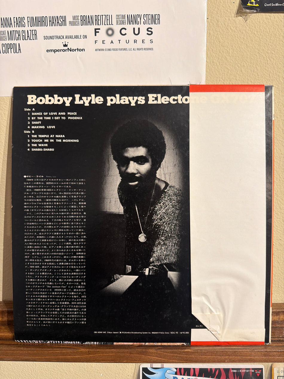 Bobby Lyle - Plays Electric GX707