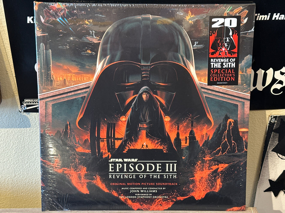 John Williams - Star Wars Episode III: Revenge Of The Sith 20th Anniversary OST (red) - Volver Records