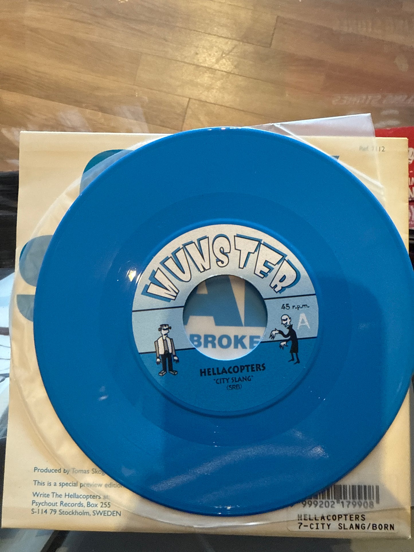 Los Hellacopters City Slang 7” 45