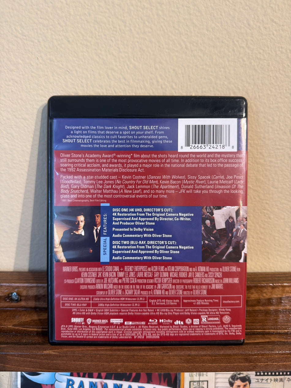 JFK (4K UHD Blu Ray)