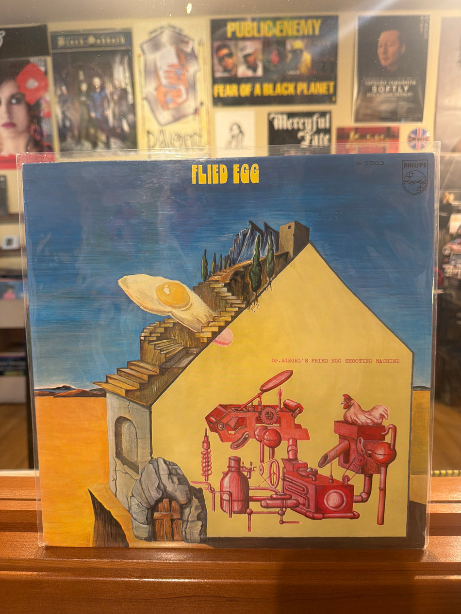 Flied Egg - Dr. Siegel’s Fried Egg Shooting Machine (Japan No Obi Vinyl Lp)