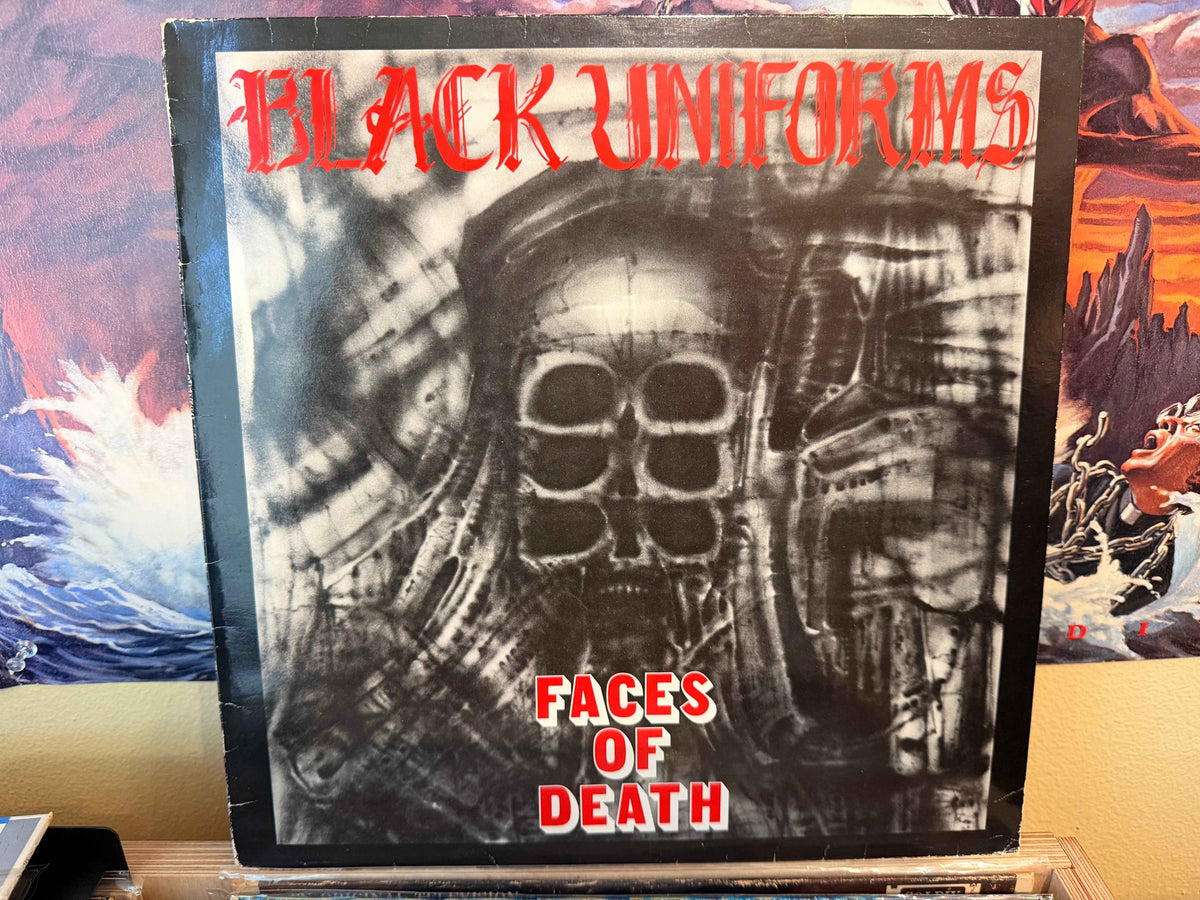Black Uniforms - Faces of Death (SE OG NO INSERT)