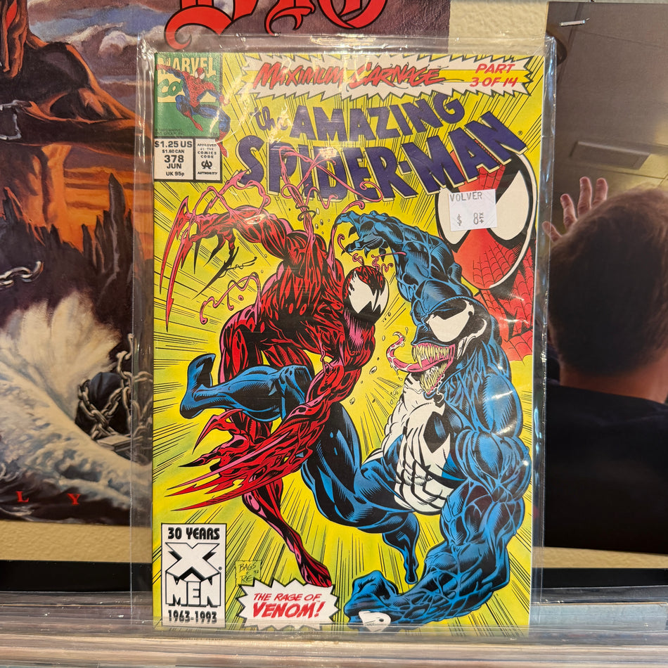 The Amazing Spider-Man #378 Maximum Carnage Part 3