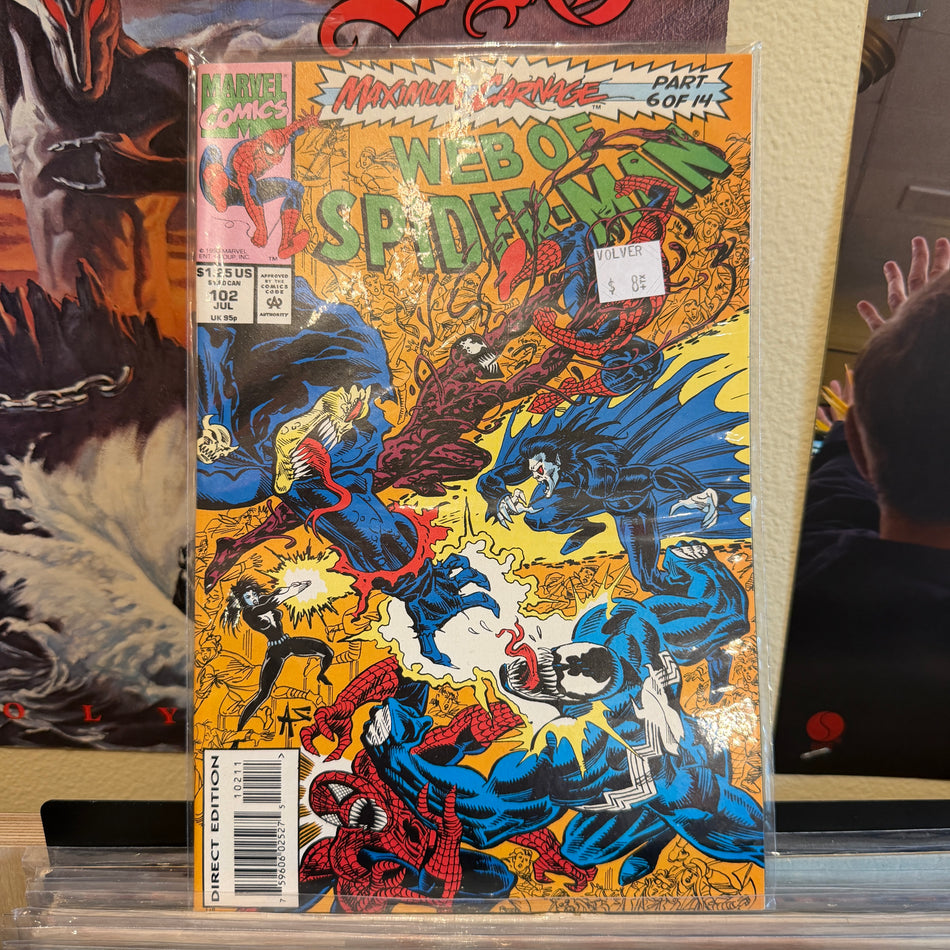Web of Spider-Man #102 Maximum Carnage Part 6