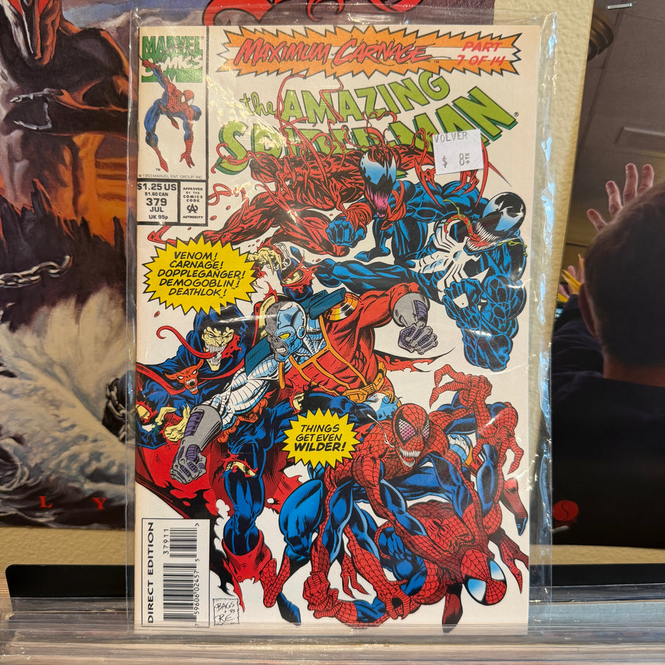 The Amazing Spider-Man #379 Maximum Carnage Part 7