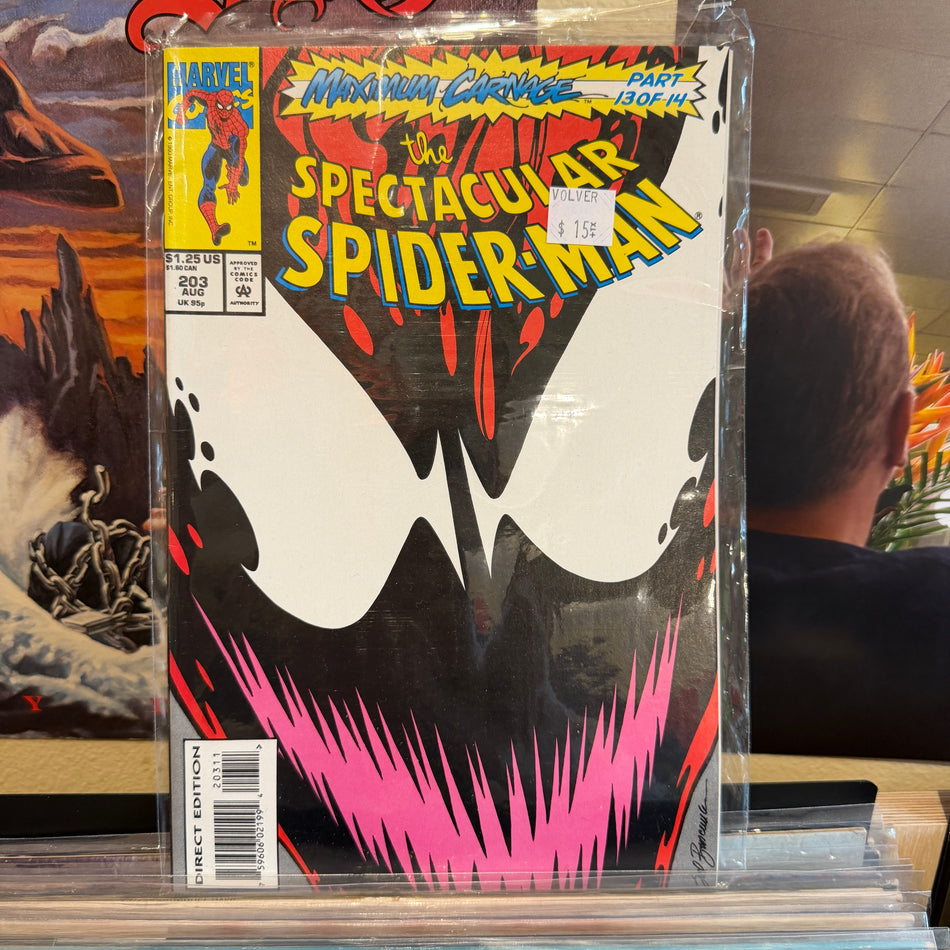 Spectacular Spider-Man #203 Maximum Carnage Part 13