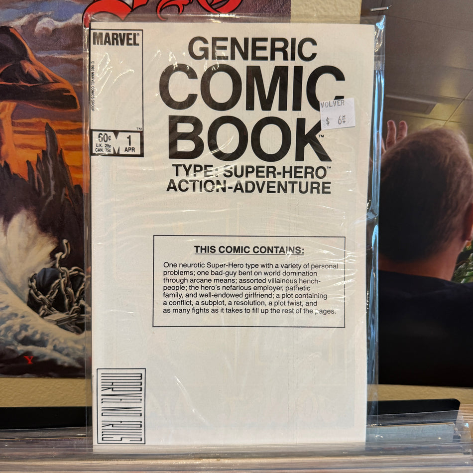 Generic Comic Book Type: Superhero Action Adventure #1