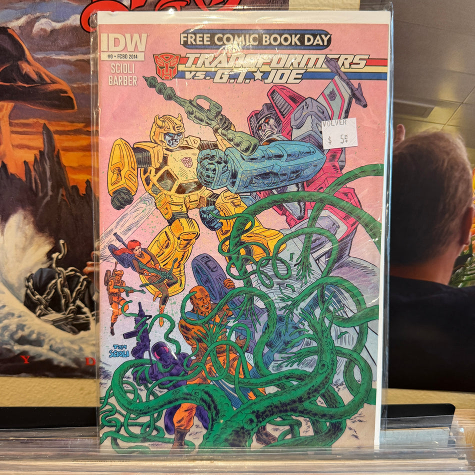 Transformers vs. GI Joe 2014 Free Comic Book Day