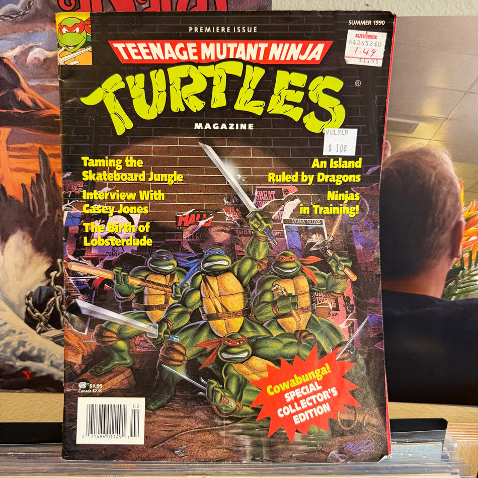 Teenage Mutant Ninja Turtles Magazine Premiere Issue TMNT