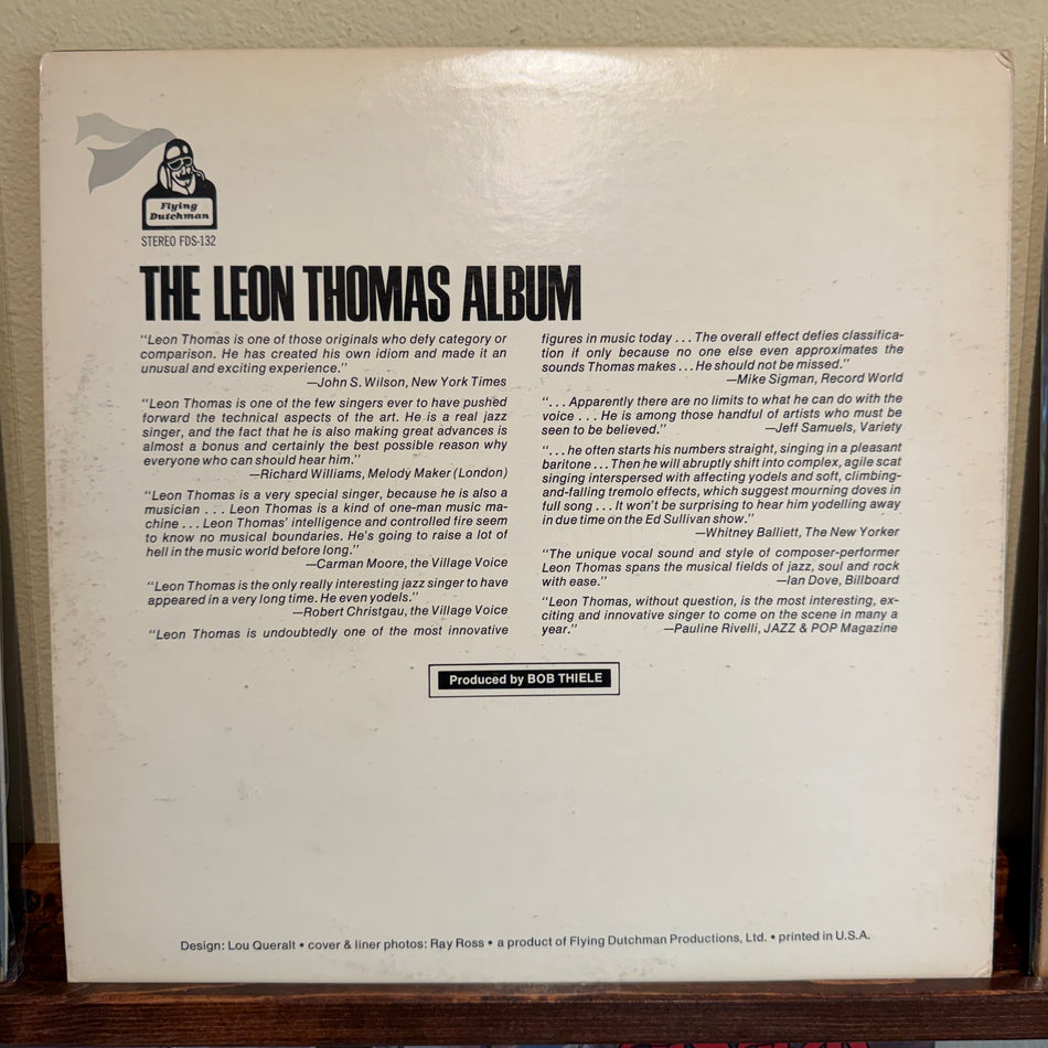 Leon Thomas - The Leon Thomas Album