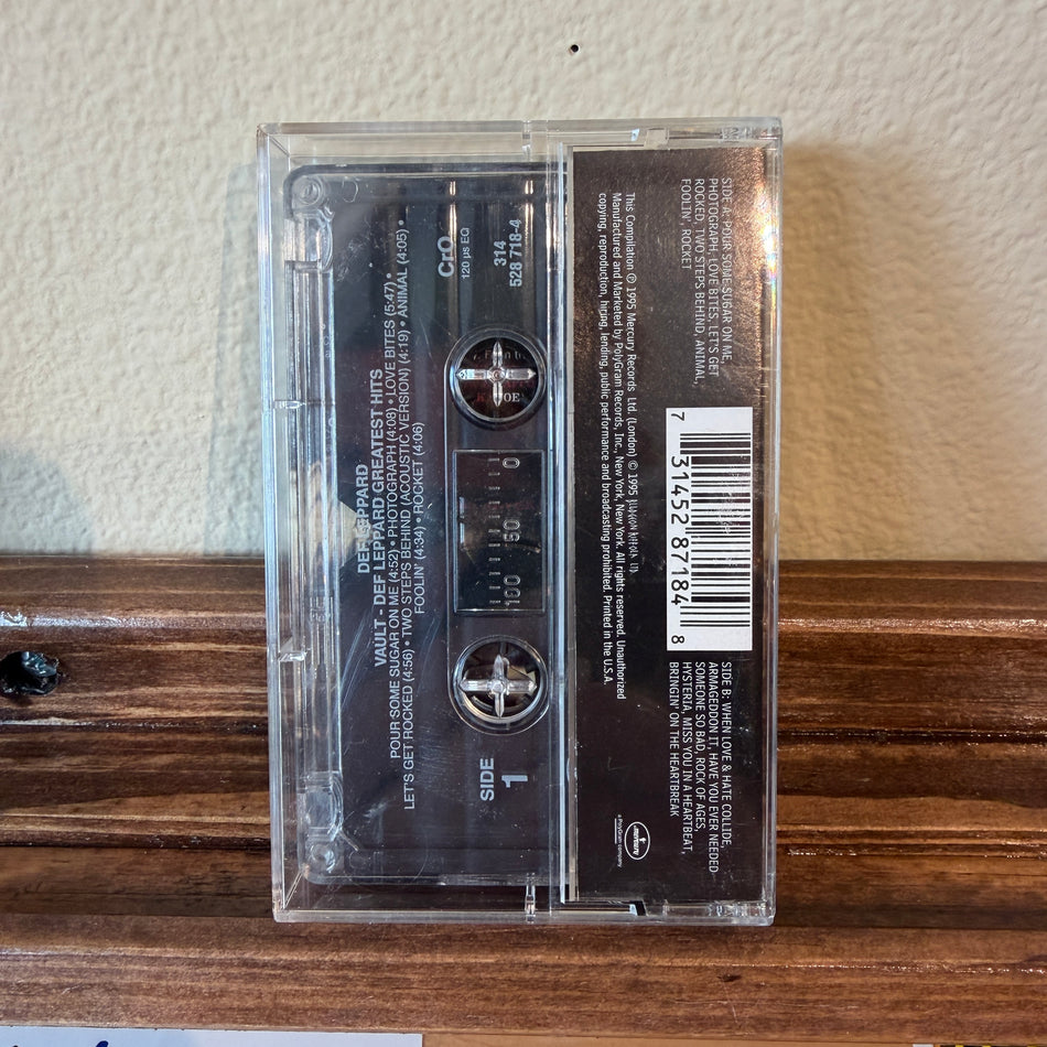 Def Leppard – Vault Greatest Hits 1980-1995 (Cass)