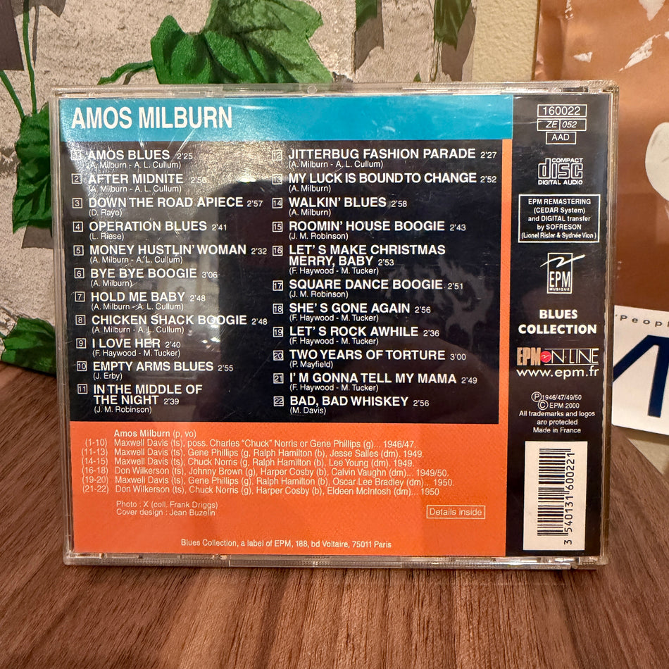Amos Milburn ‎– Bad Bad Whiskey 1946-1950